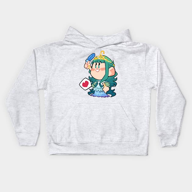 Sos goddess Kids Hoodie by oletarts